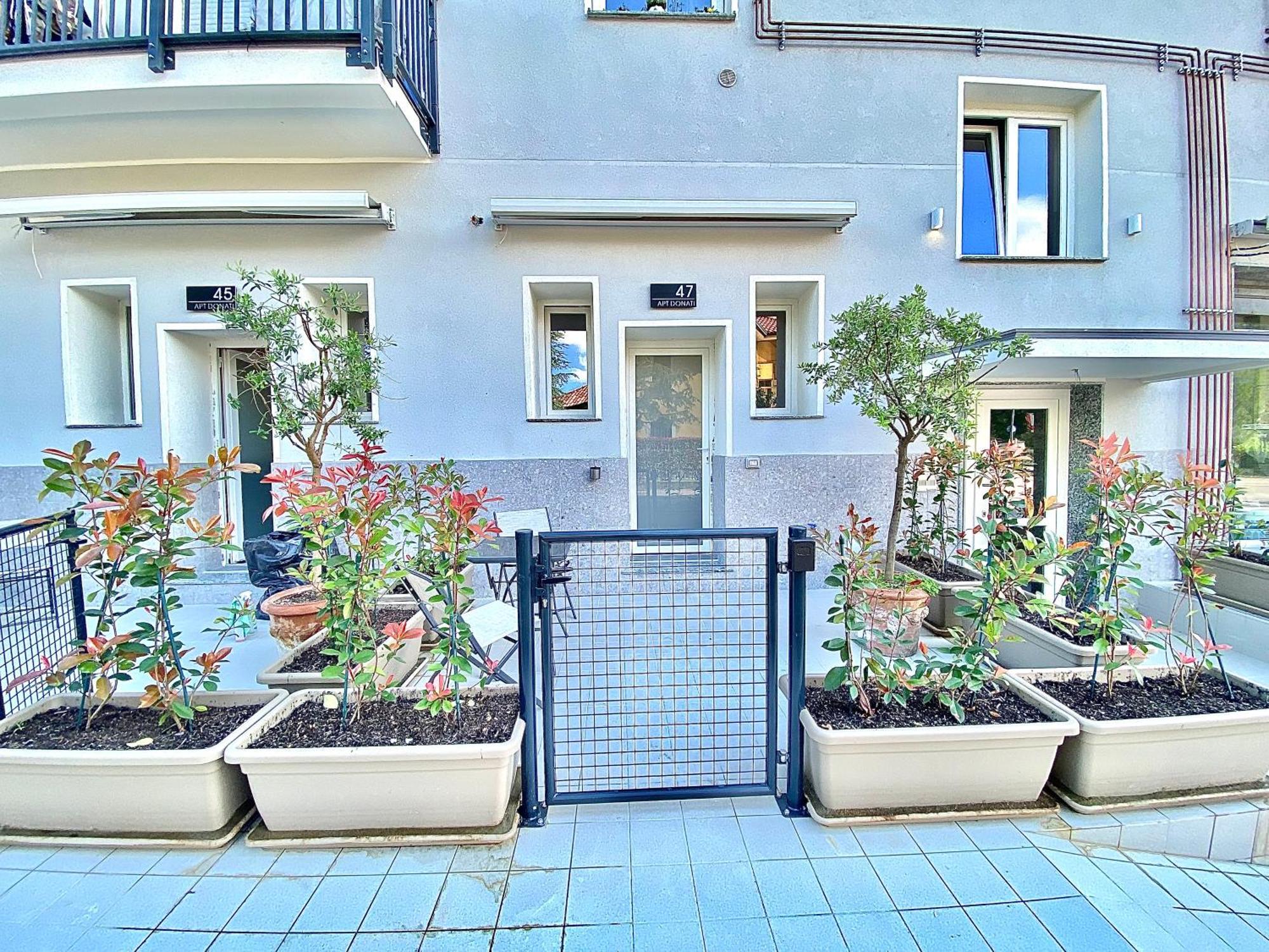 Apt Donati Home, Modernita E Comfort Con Parcheggio Gratuito Privato E Spazio Esterno Privato Cassano D'adda Exterior photo